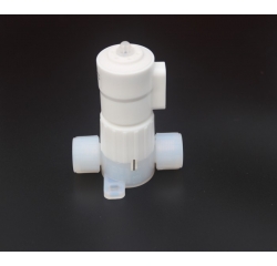 PVDF PFA 氣動雙由任隔膜閥